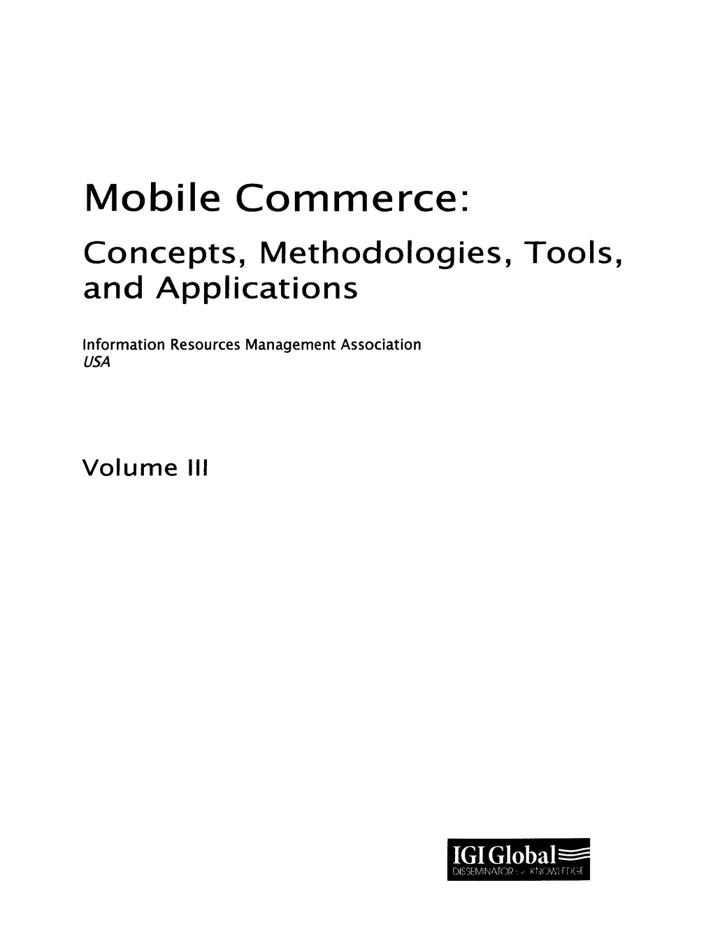 Mobile Commerce