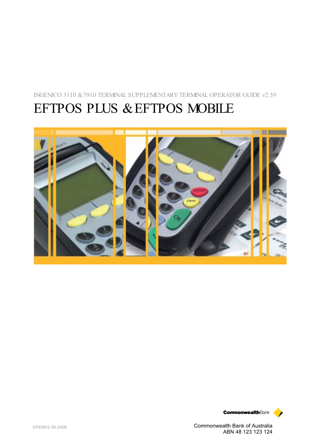 Eftpos Plus & Eftpos Mobile