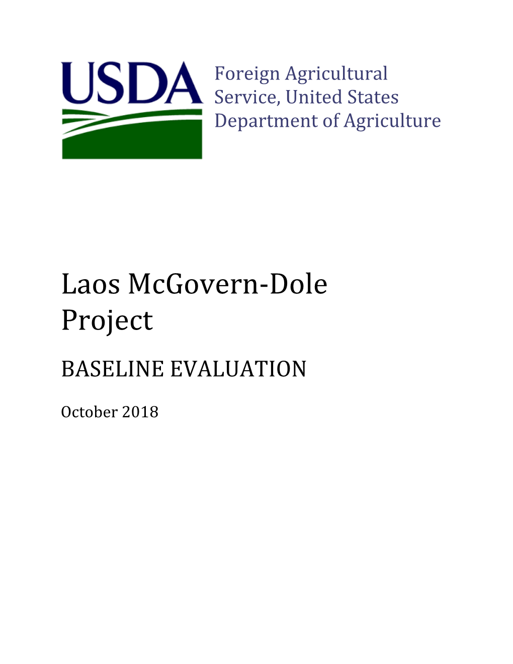 Laos Mcgovern-Dole Project