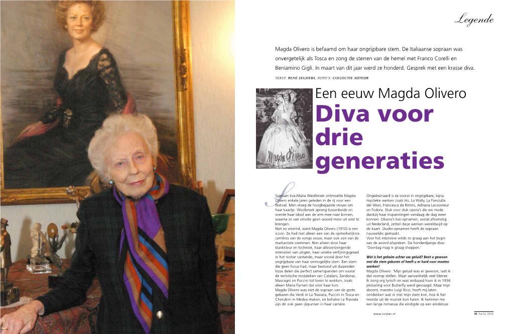 Diva Voor Drie Generaties