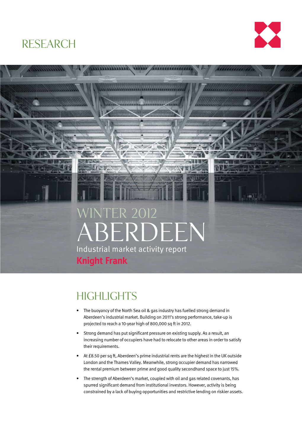 Aberdeen Industrial Market Activity Report