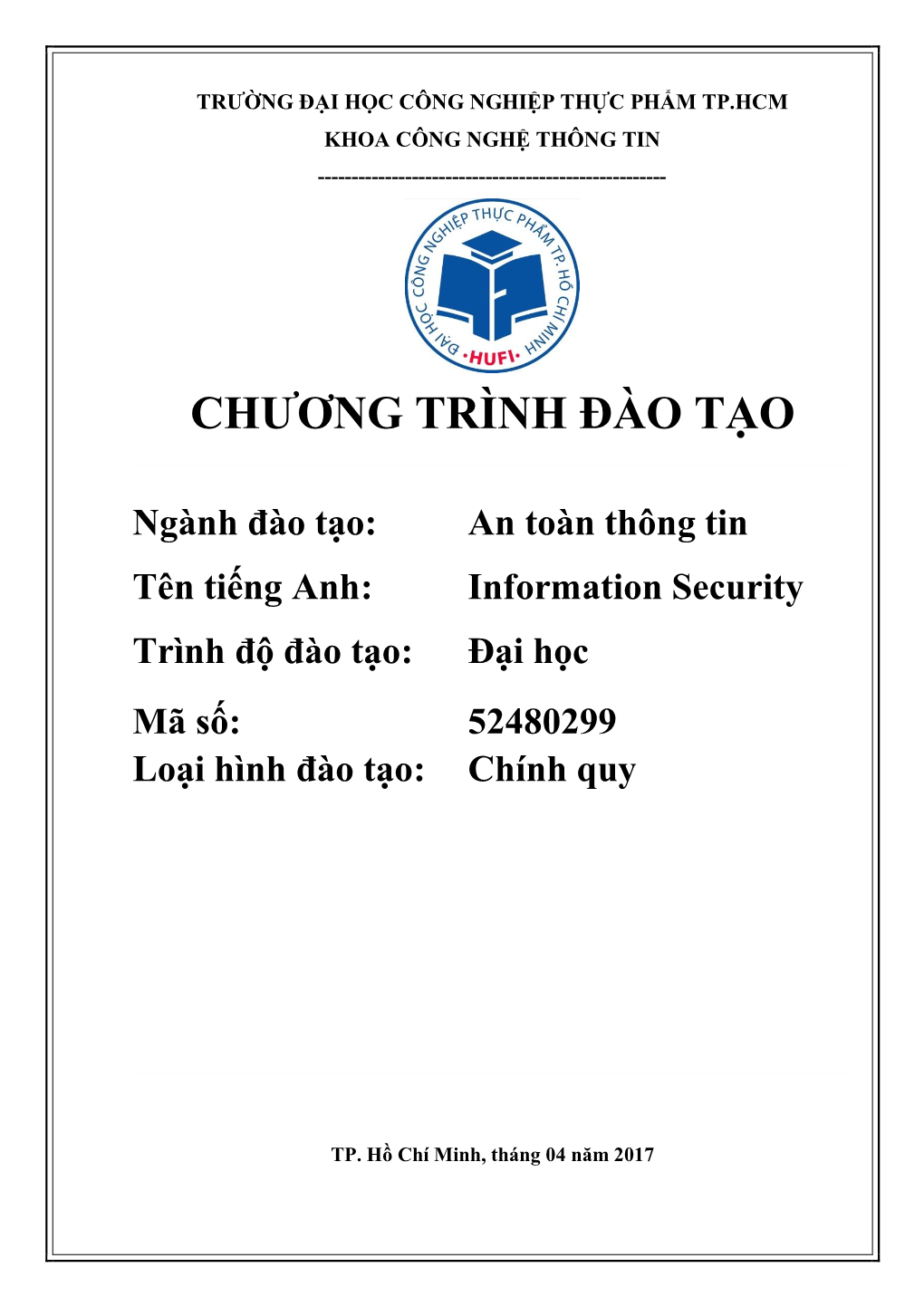 Chƣơng Trình Đào Tạo