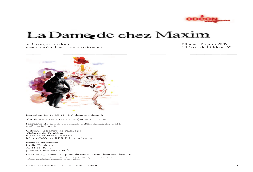 DP La Dame De Chez Maxim.Qxp