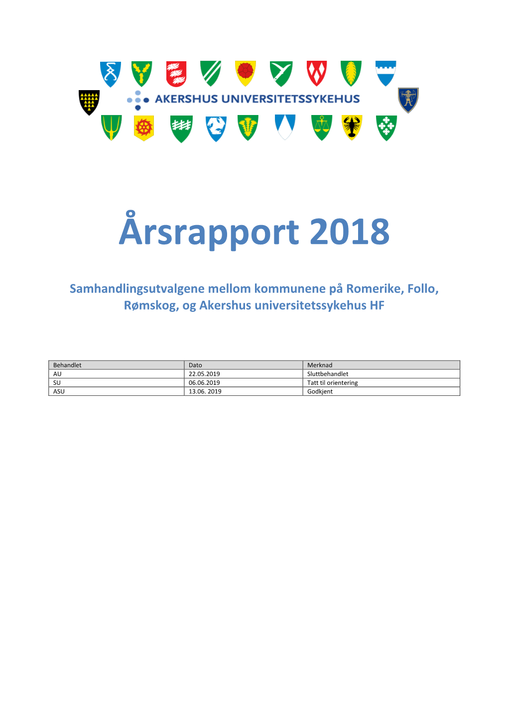 Årsrapport 2018