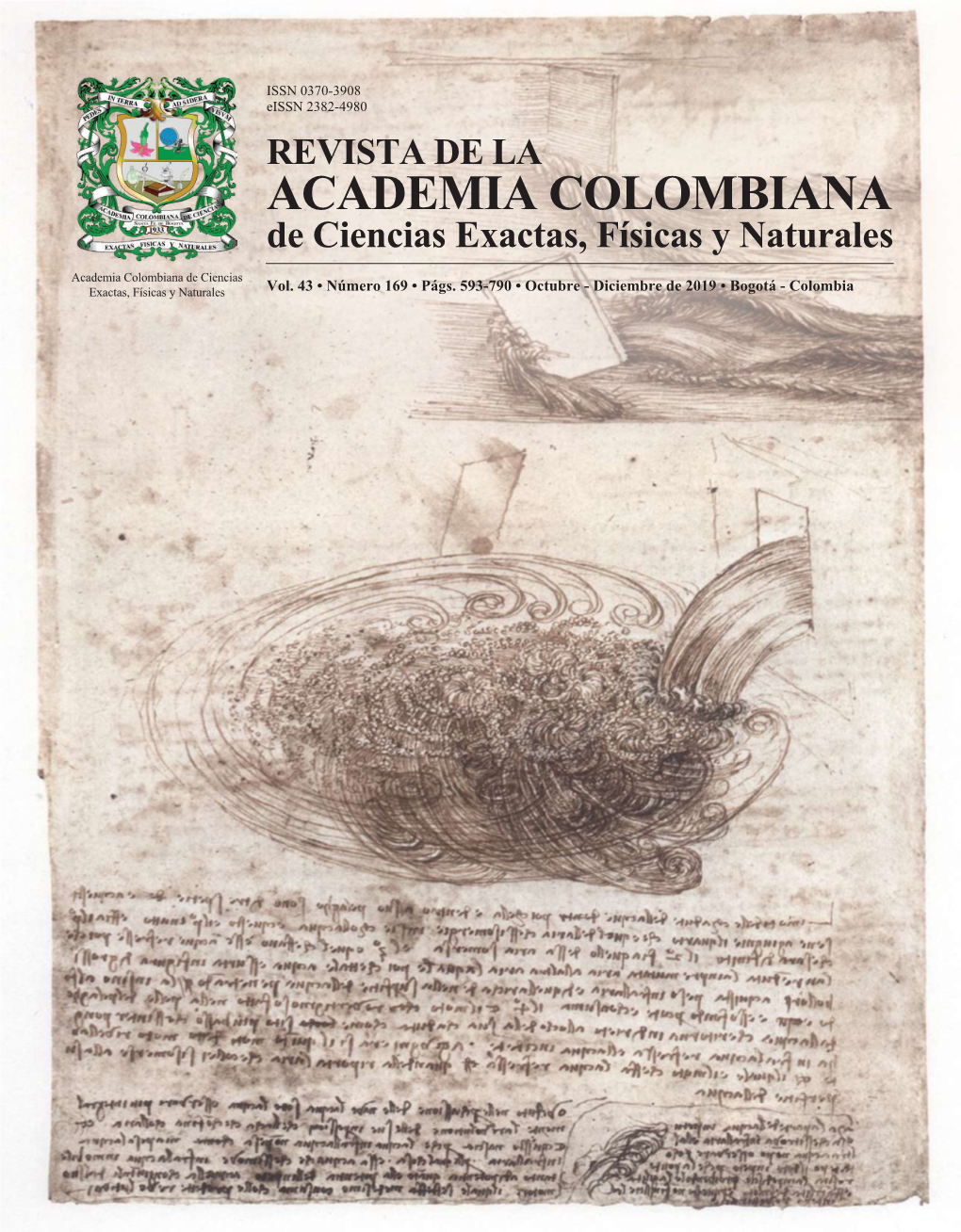 REVISTA DE LA ACADEMIA COLOMBIANA De Ciencias Exactas, Físicas Y Naturales