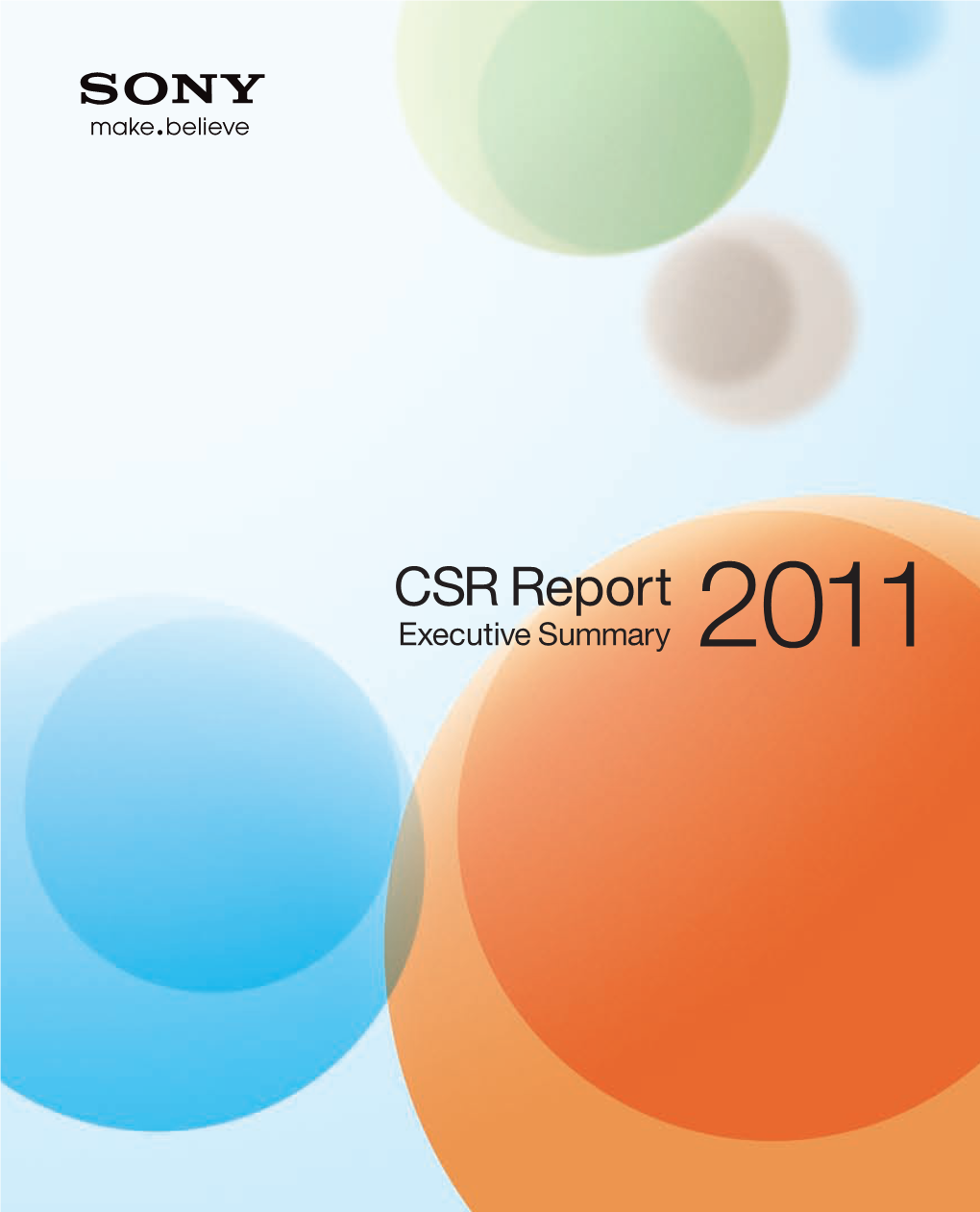 CSR Report 2011