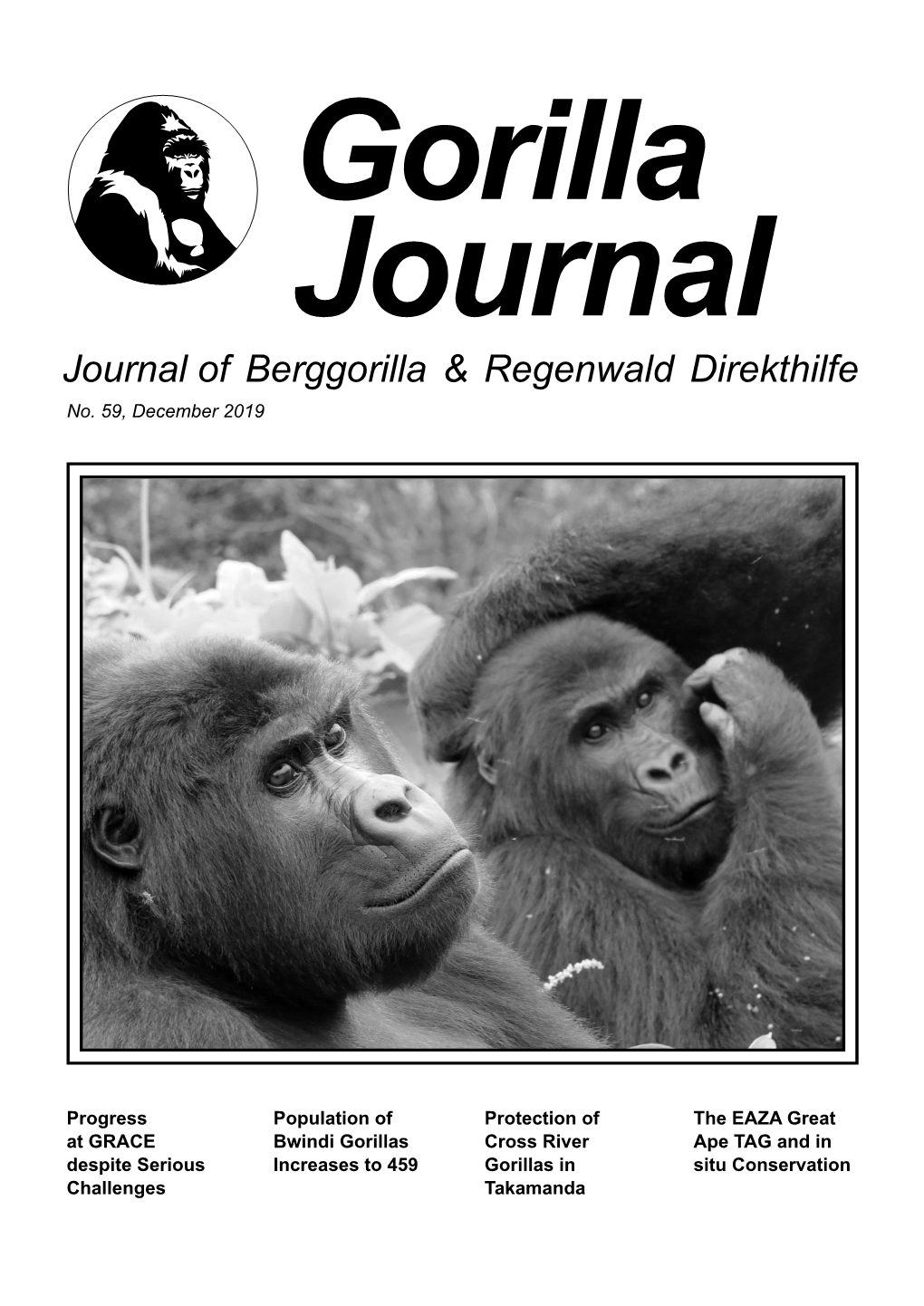Gorilla Journal Journal of Berggorilla & Regenwald Direkthilfe No