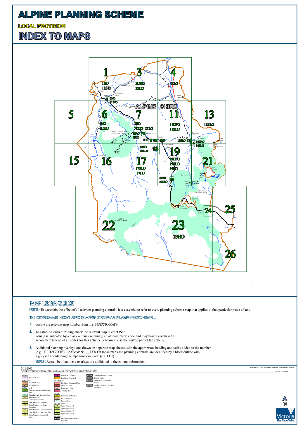 Alpine Planning Scheme Alpine Planning Scheme