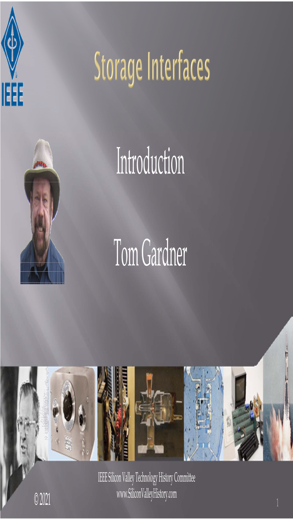 Introduction Tom Gardner