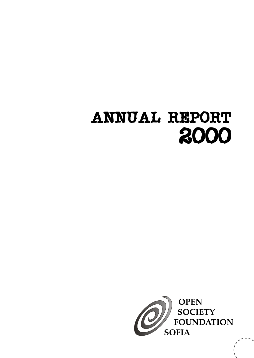 Annual Report 2000