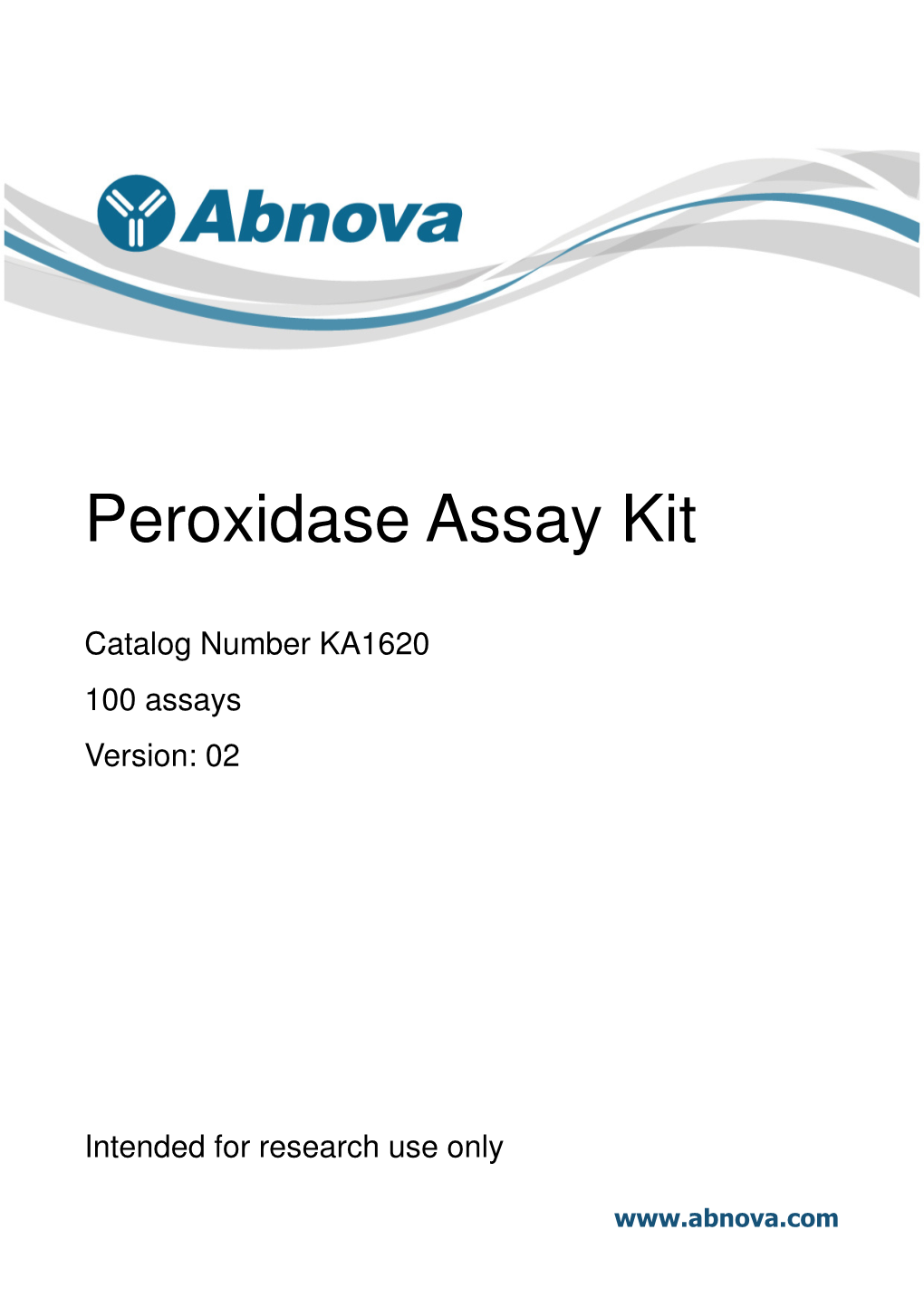 Peroxidase Assay Kit