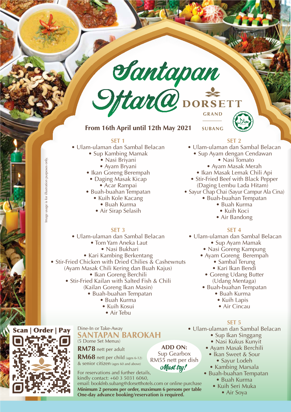 DGS-Santapan Barokah Menu