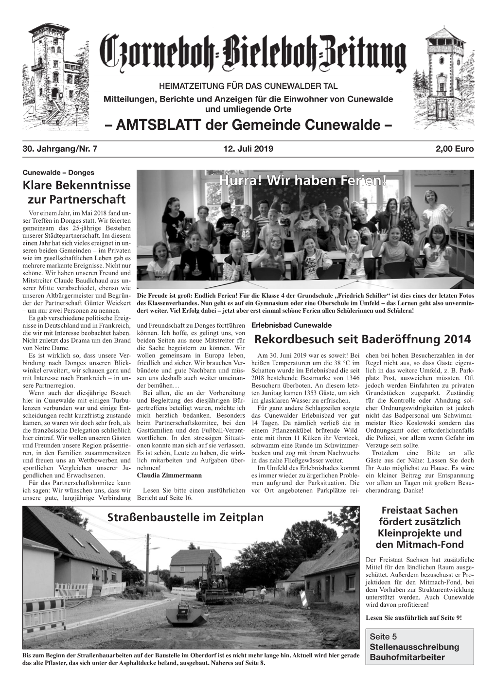 – AMTSBLATT Der Gemeinde Cunewalde –