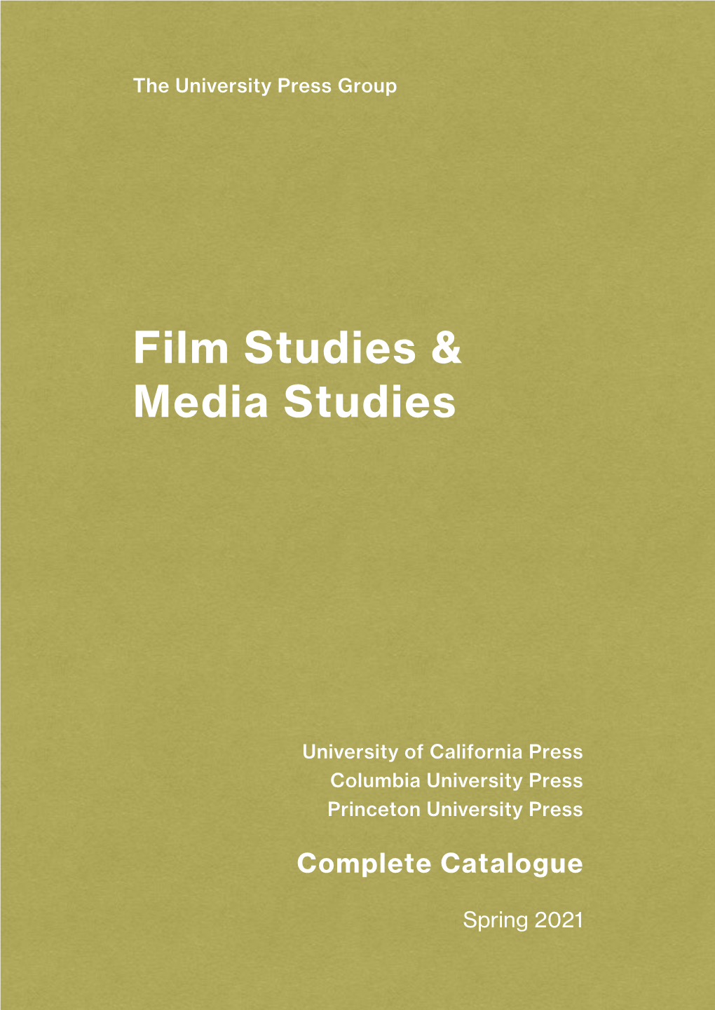 Film Studies & Media Studies