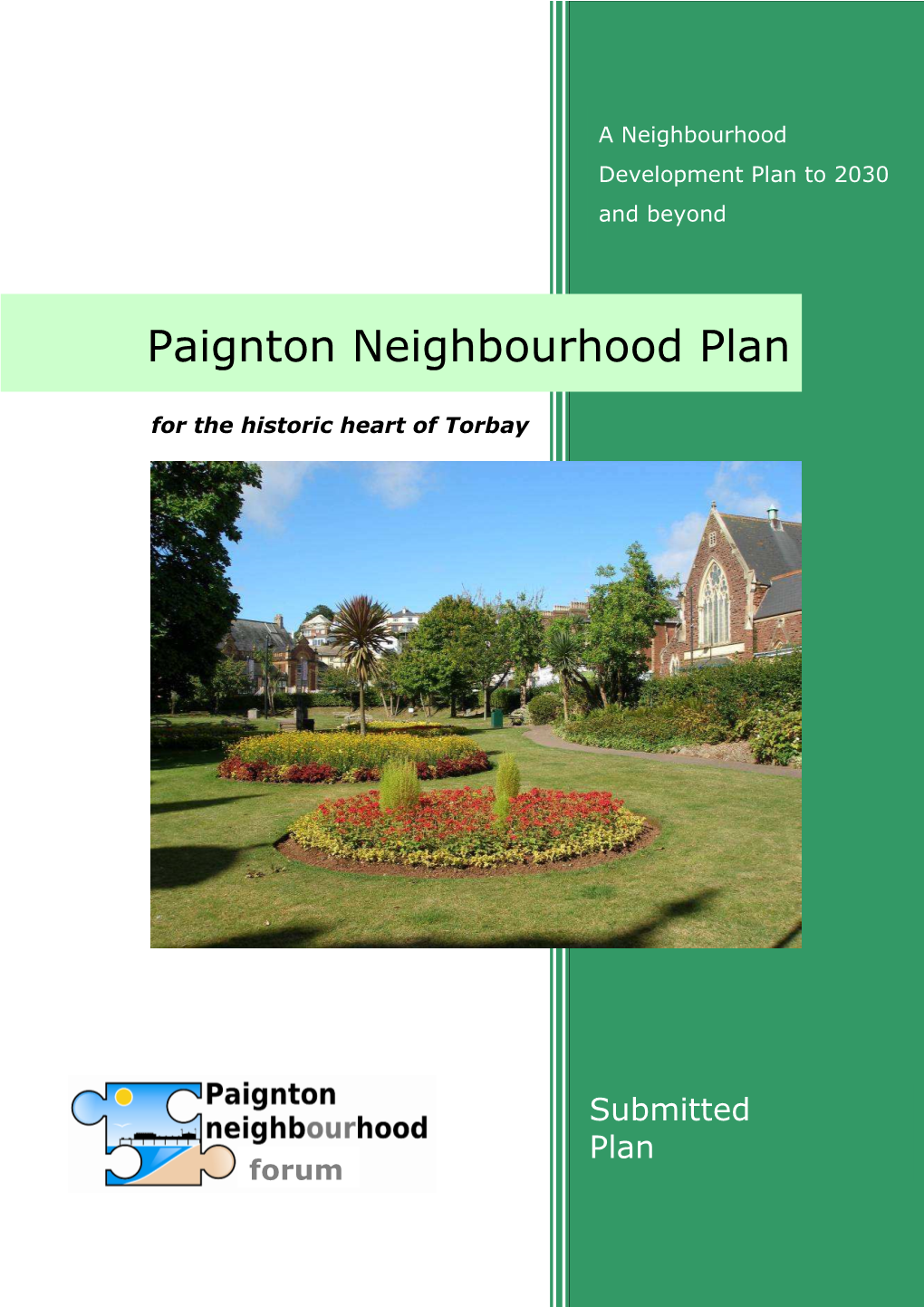 Submitted Plan Paignton Neighbourhood Plan