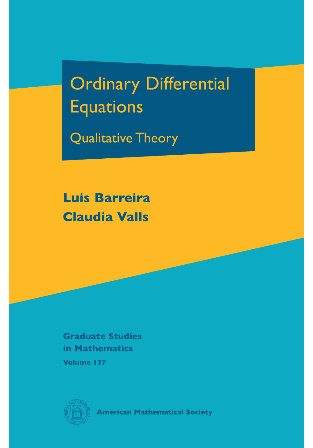 Ordinary Differential Equations