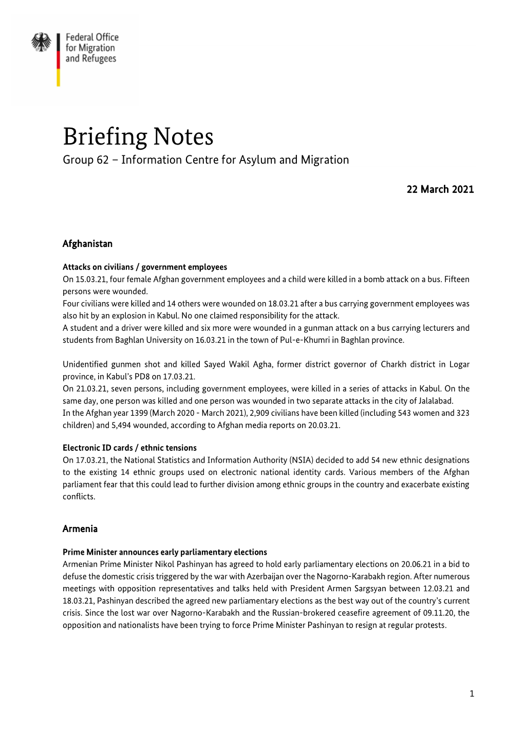 Briefing Notes KW12 2021 Englisch