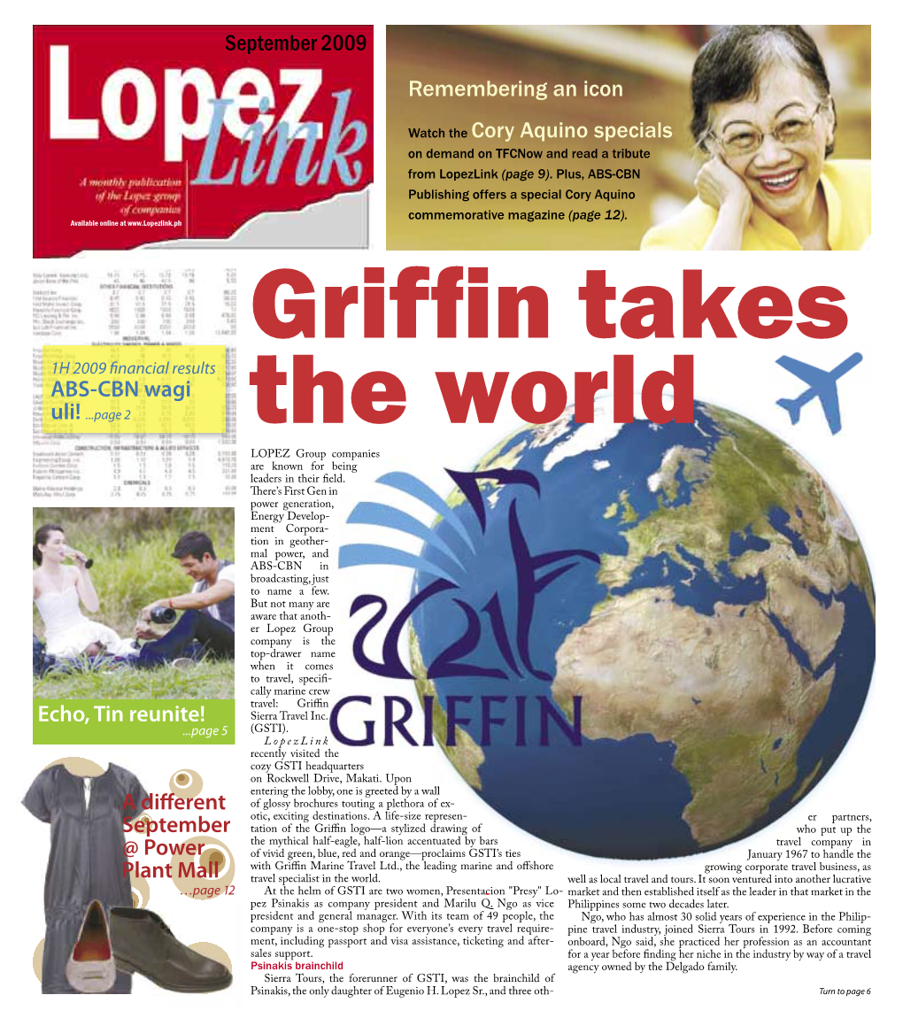 Griffin Takes the World