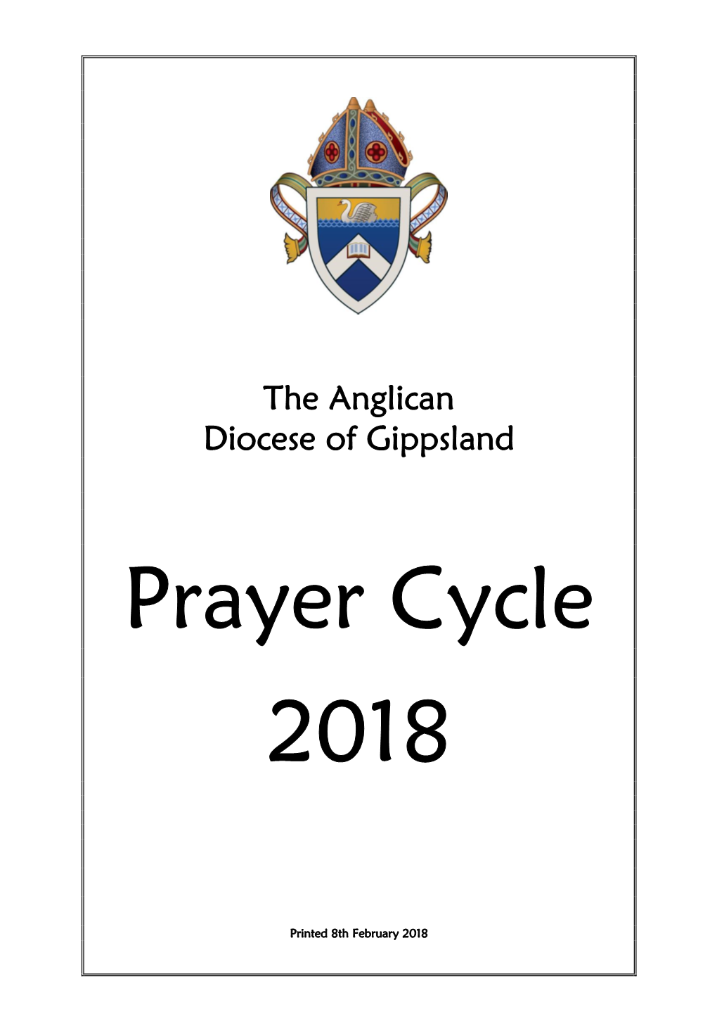 Prayer Cycle 2018