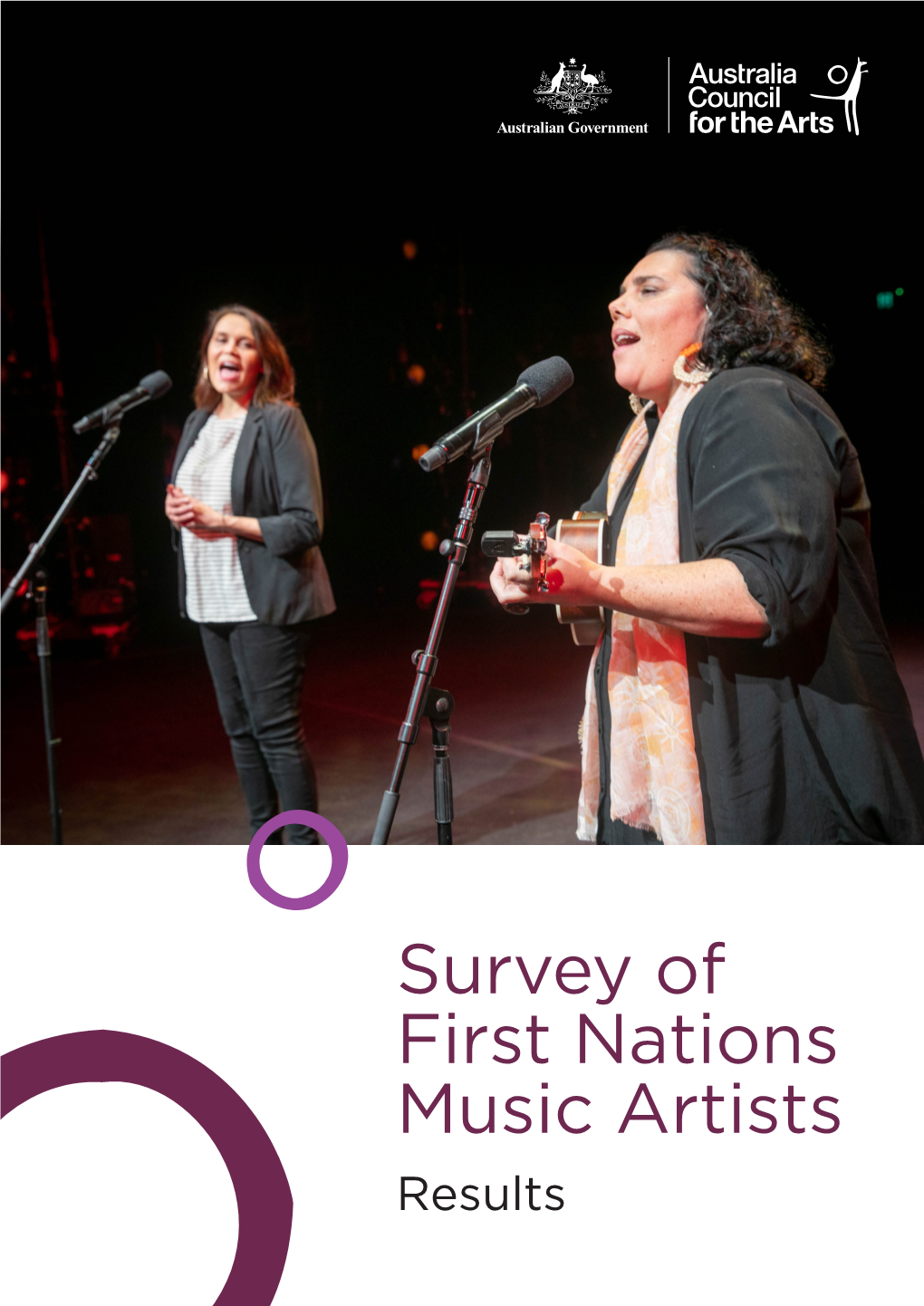 Survey of First Nations Music Artists Results Survey of First Nations Music Artists: Results