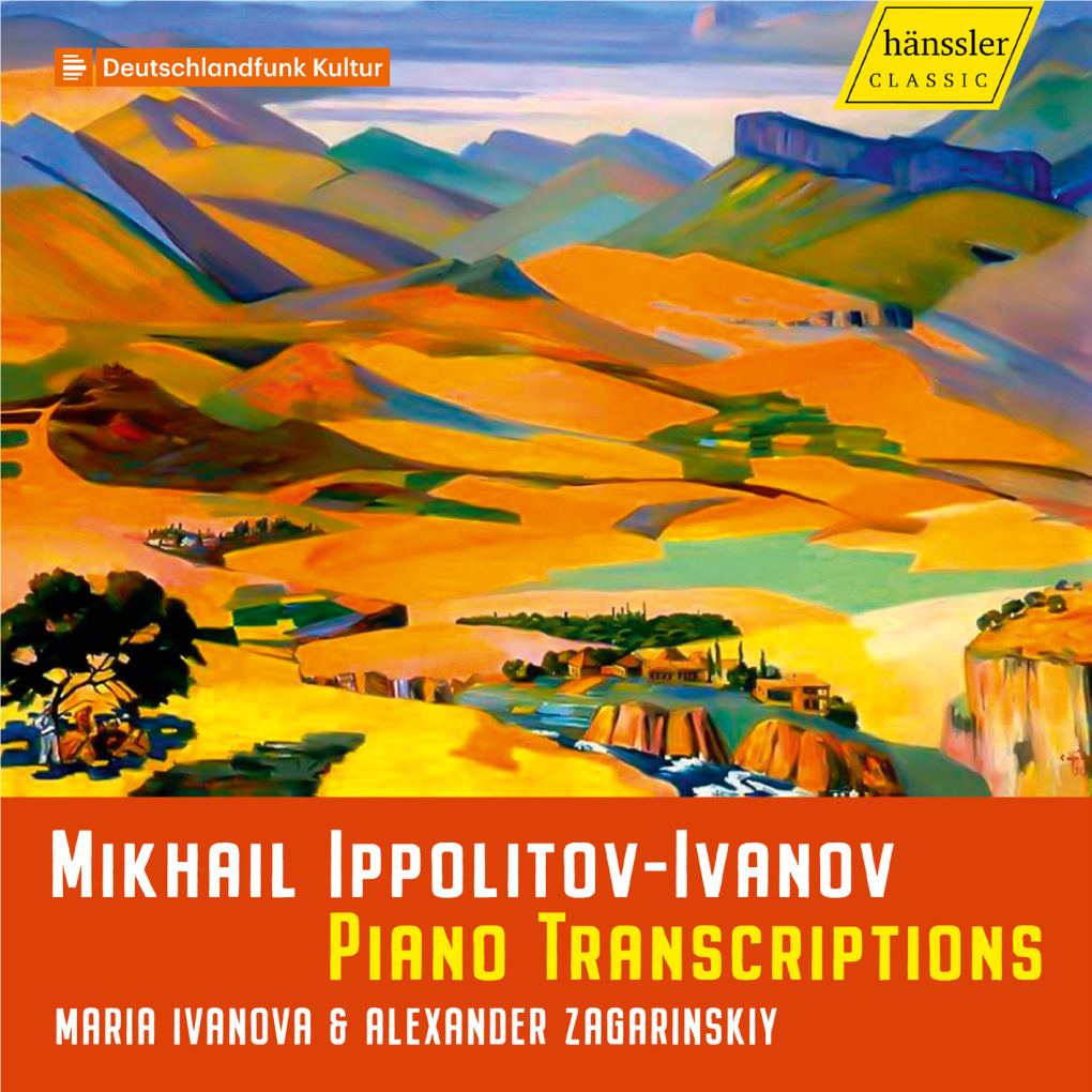 Mikhail Ippolitov-Ivanov Piano Transcriptions