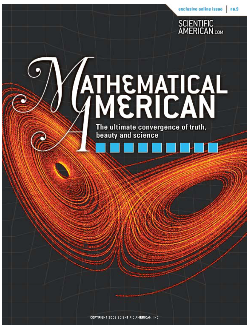 MATHEMATICAL AMERICAN Exclusive Online Issue No