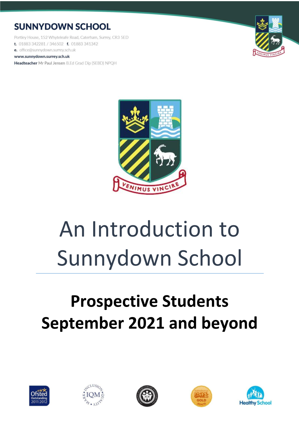 An Introduction to Sunnydown School