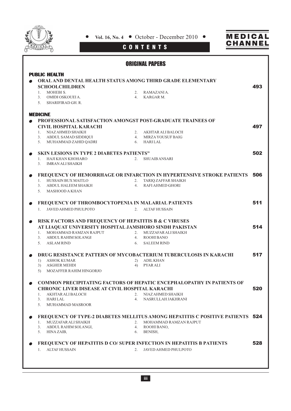 Contents 16-4 Issue 2010.P65