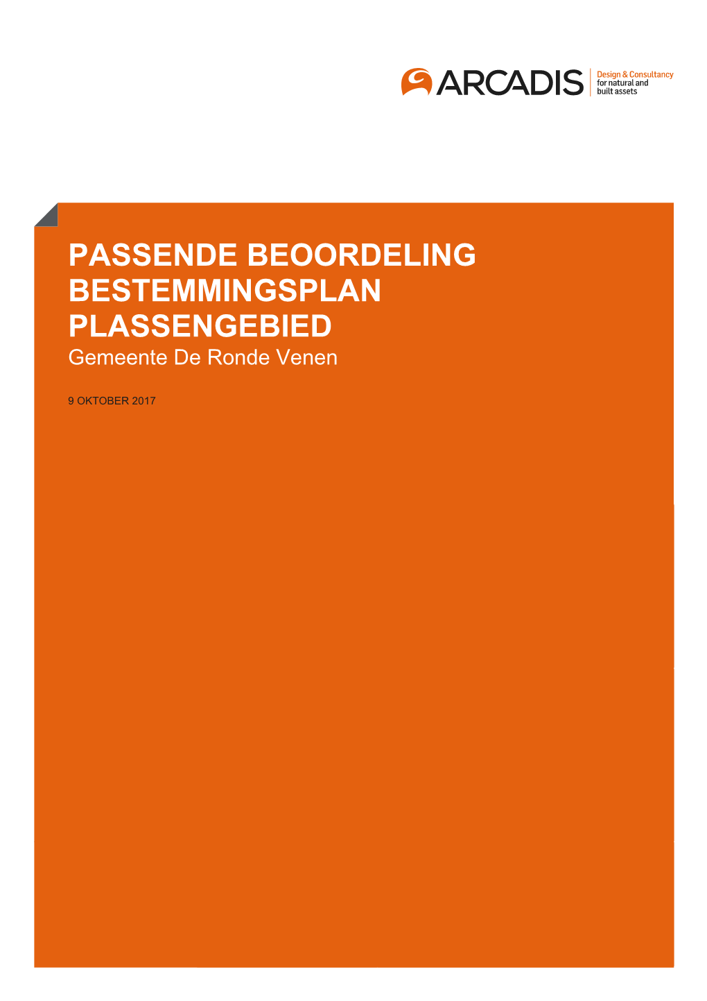 Passende Beoordeling Bestemmingsplan Vinkeveense P