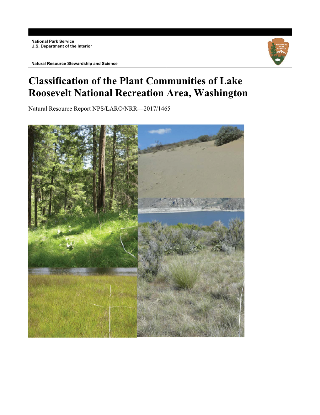 Classification of the Plant Communities of Lake Roosevelt National Recreation Area, Washington