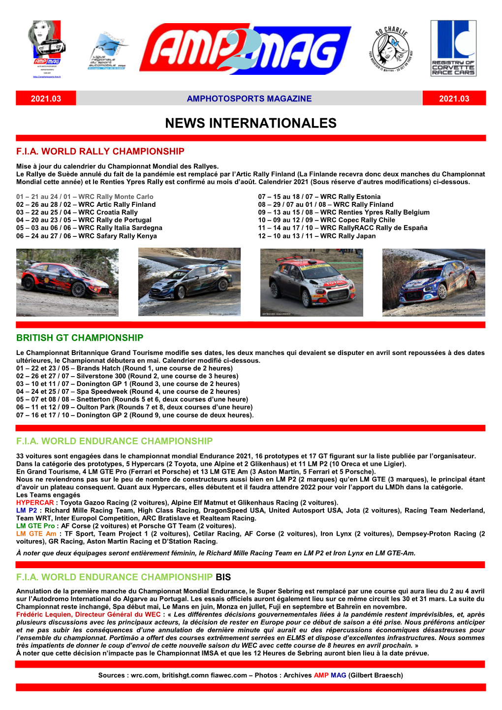 News Internationales