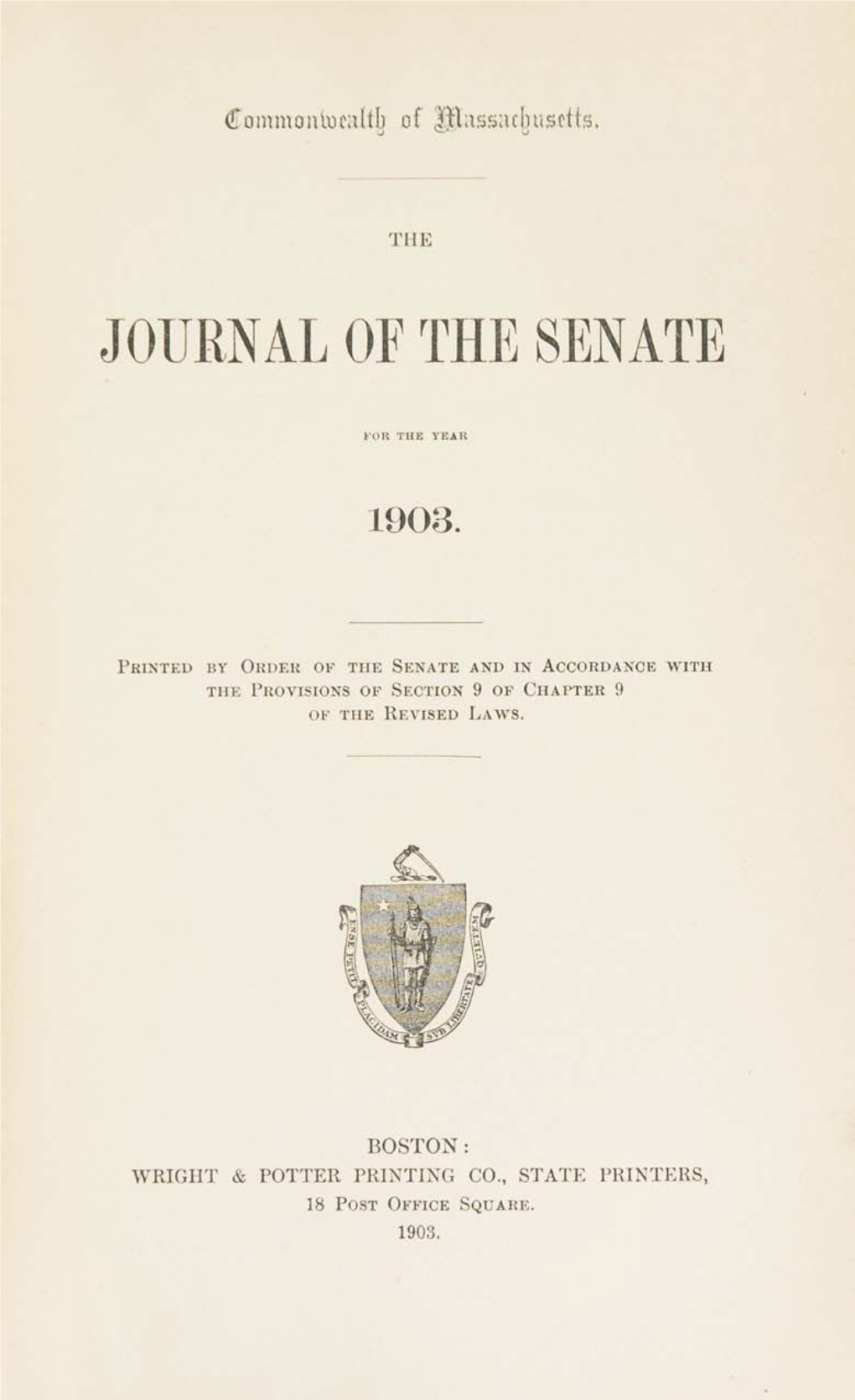 Journal of the Senate