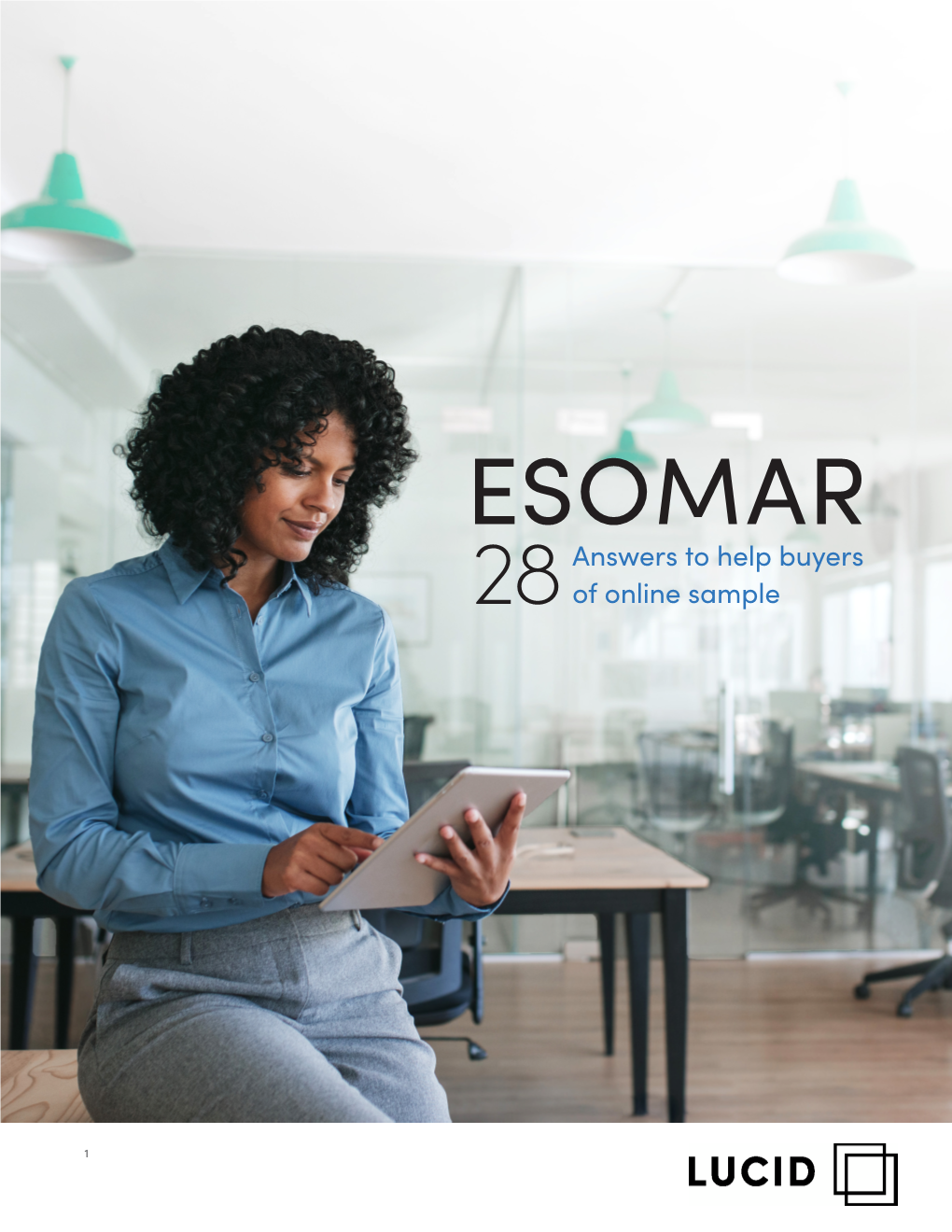 ESOMAR Answers to Help Buyers 28 of Online Sample