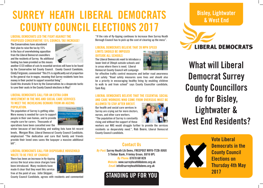 Surrey Heath Liberal Democrats County Council