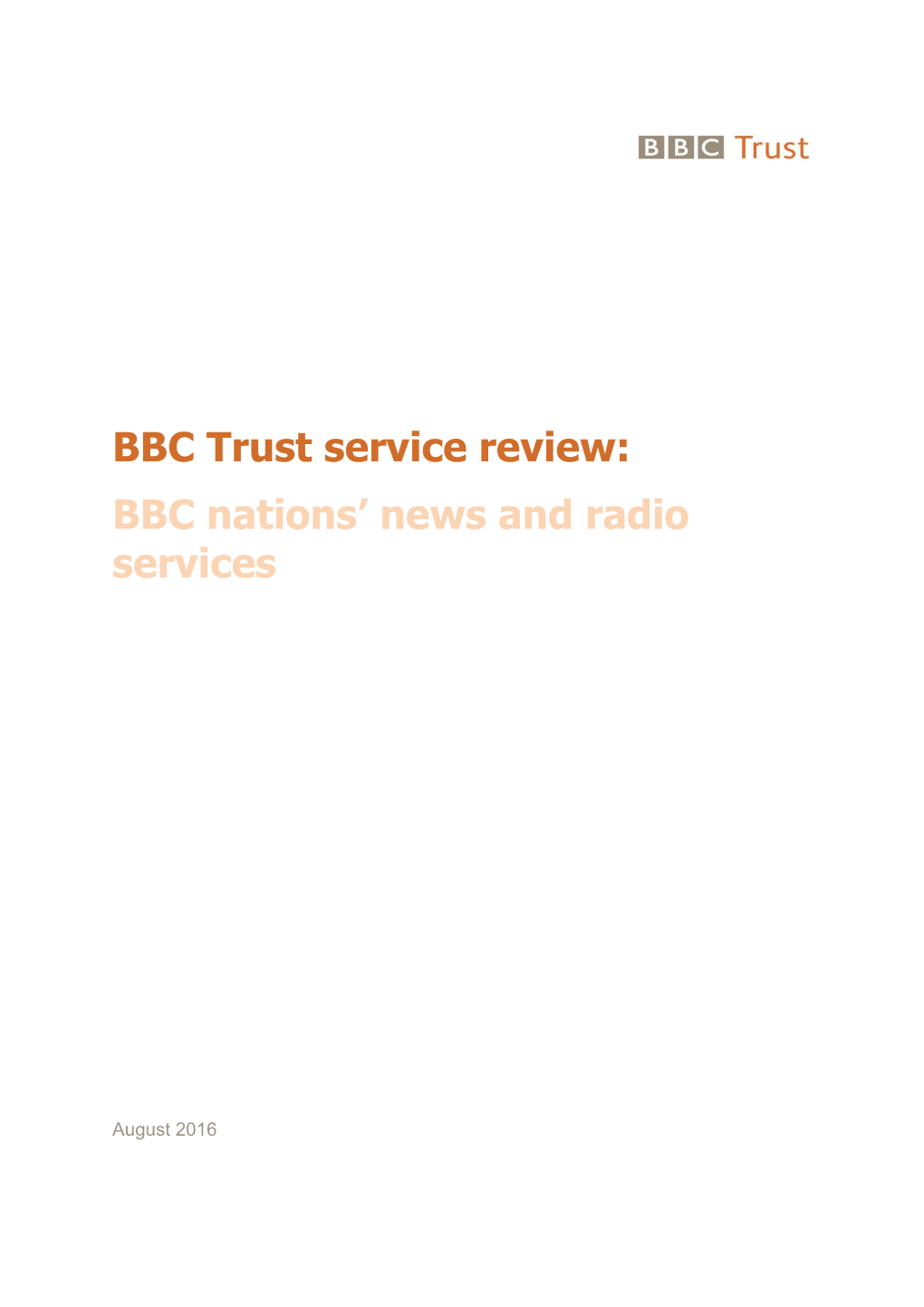 BBC Nations' News and Radio Services