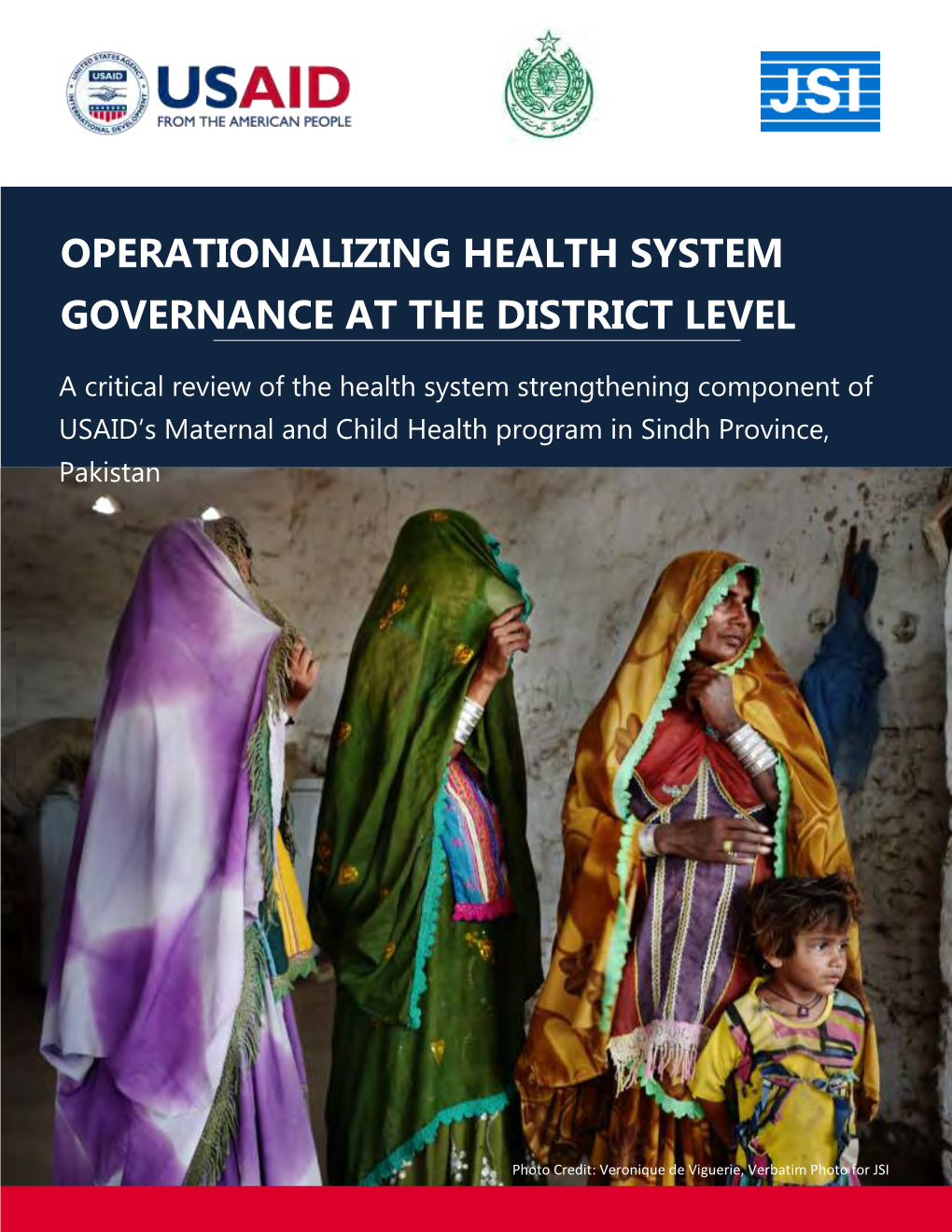 Operationalizing Health System Governance at District Level | I