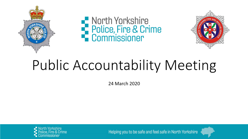 Public Accountability Meeting