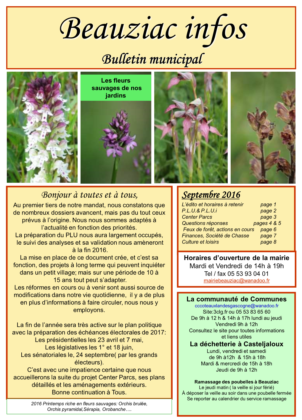 Beauziac Infos Bulletin Municipal