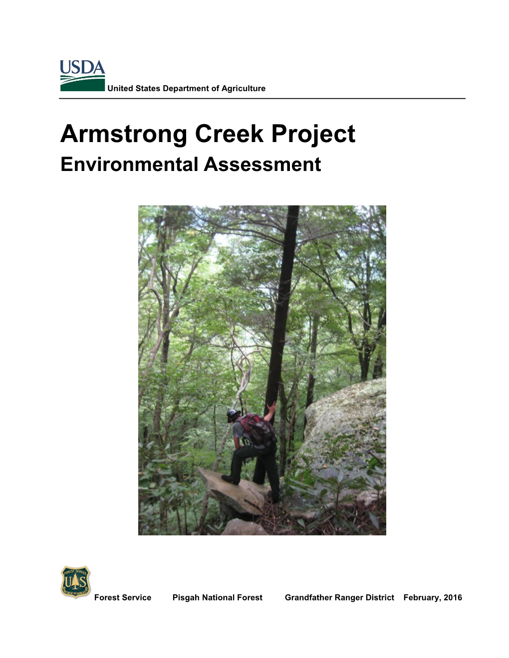 Armstrong Creek Project Environmental Assessment