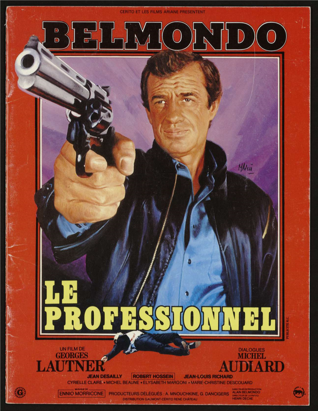 Le Professionnel», Qu'incarne Jean-Paul Belmondo Dans Le Film Du Même Titre De Georges Lautner, Débarque À Paris