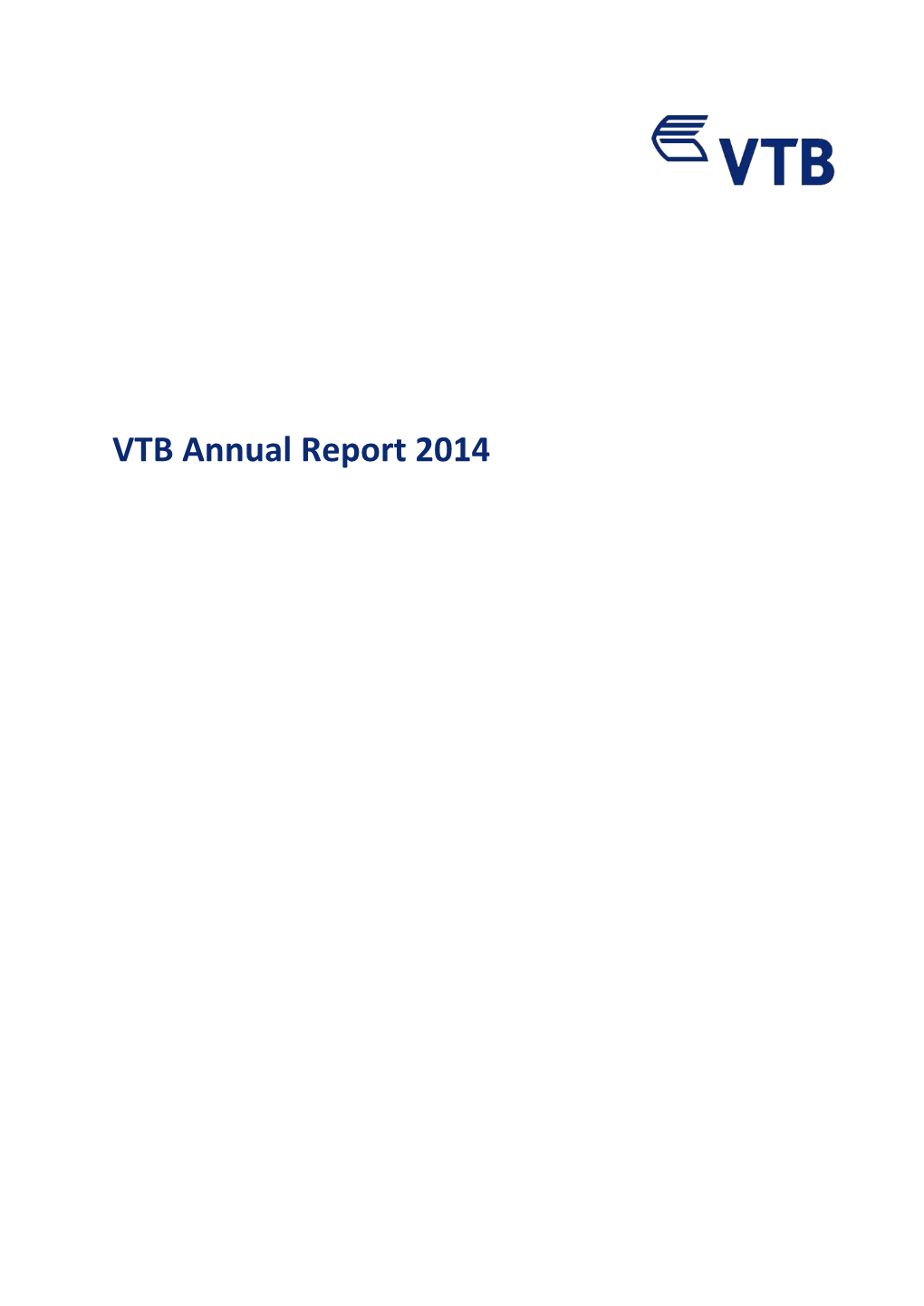 VTB Annual Report 2014