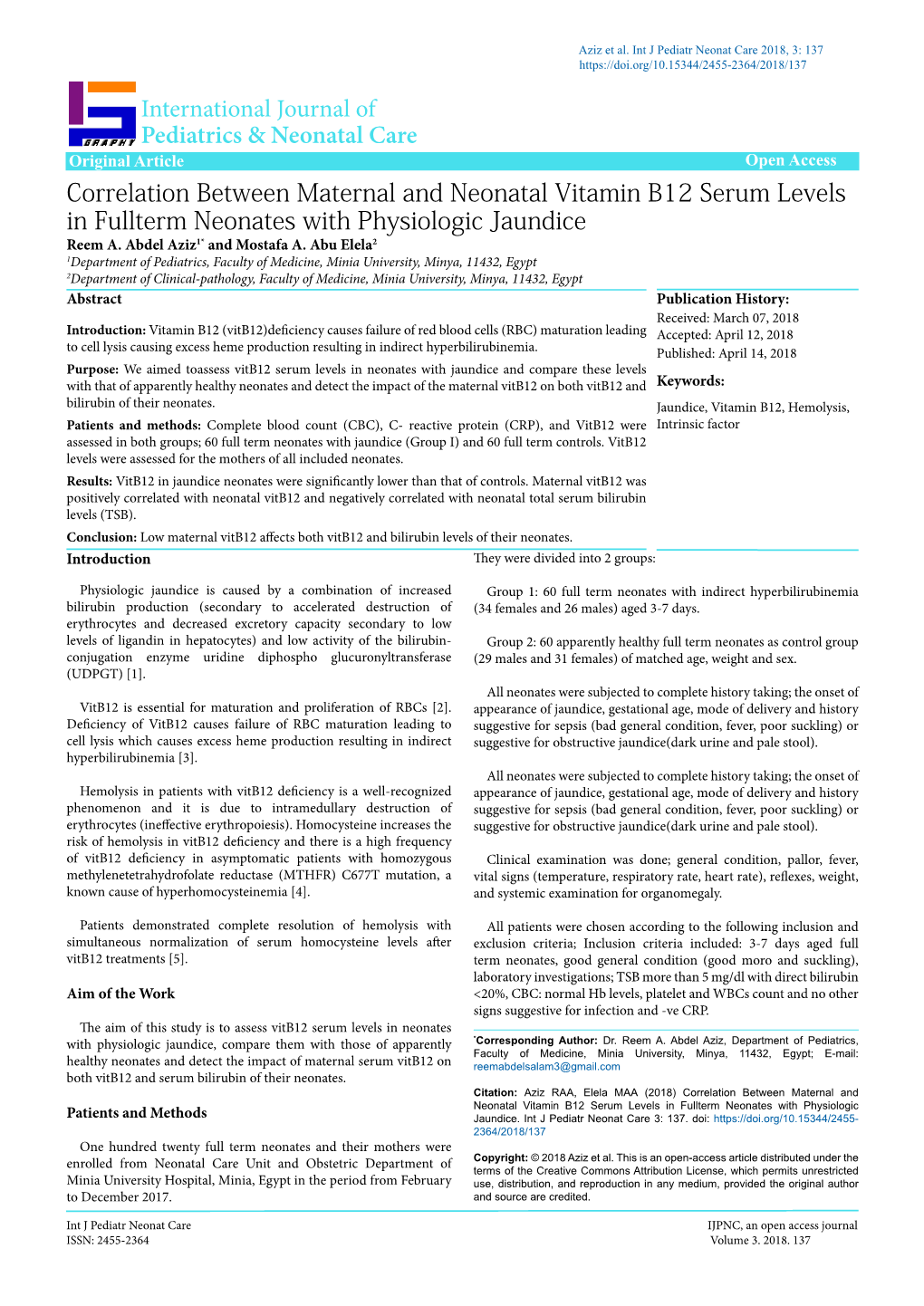 Pediatrics & Neonatal Care