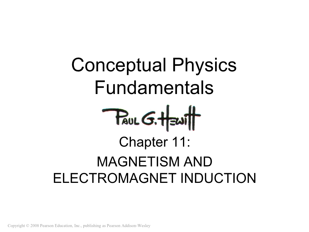 Hewitt/Lyons/Suchocki/Yeh, Conceptual Integrated Science