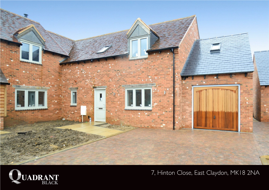 Hinton Close, East Claydon, MK18 2NA No