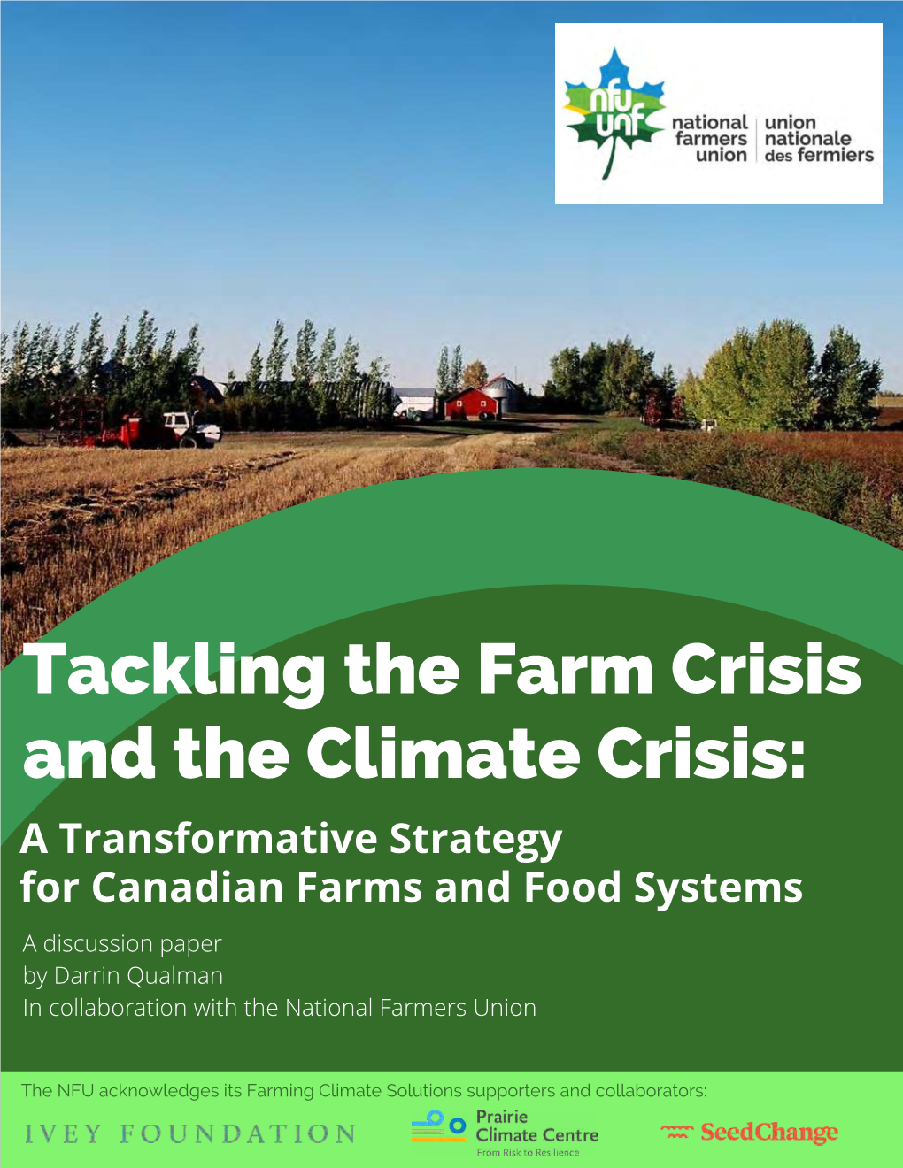Tackling the Farm Crisis and the Climate Crisis