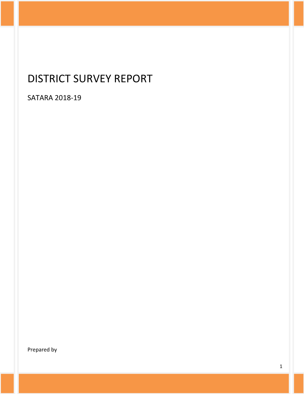 District Survey Report