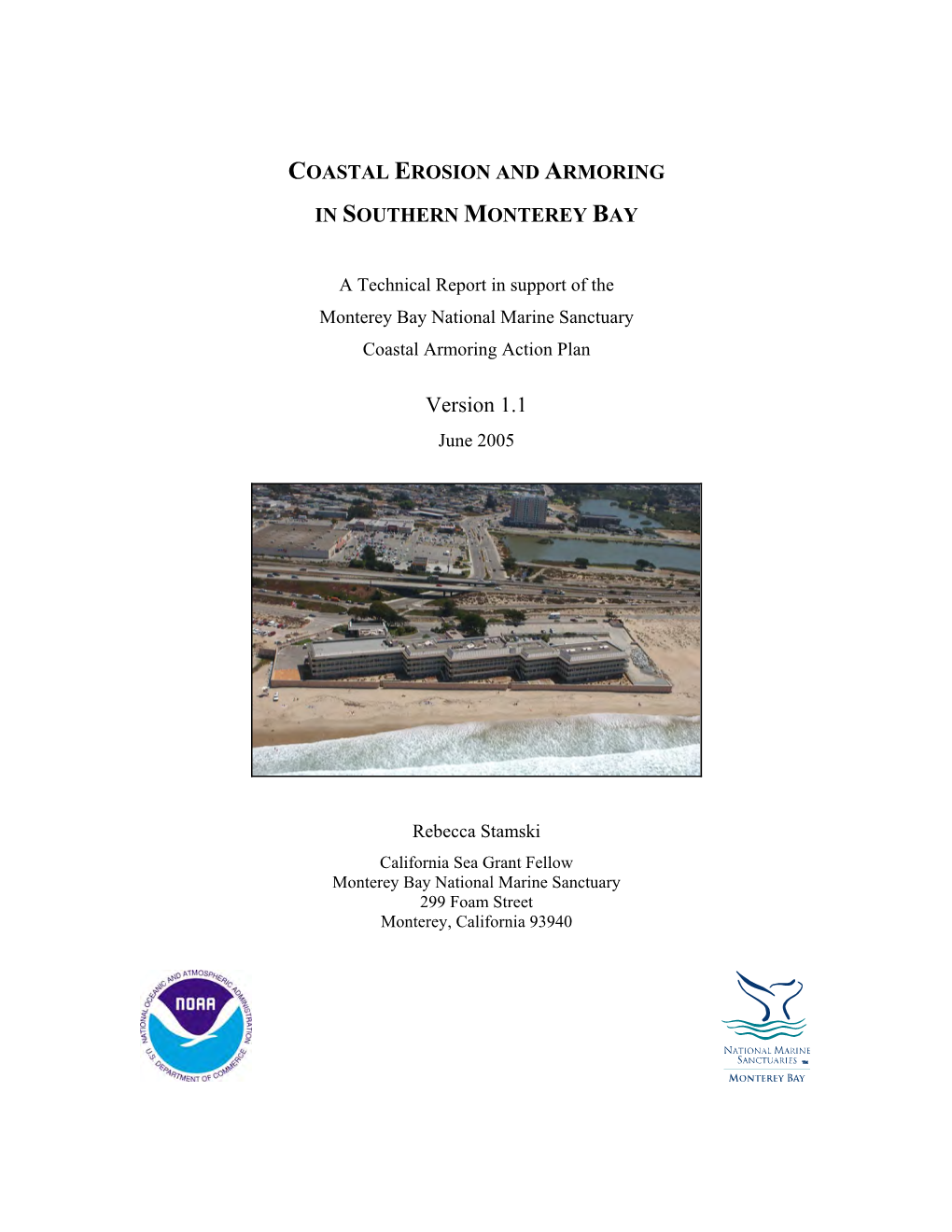 Coastal Erosion & Armoring in the Southern Monterey