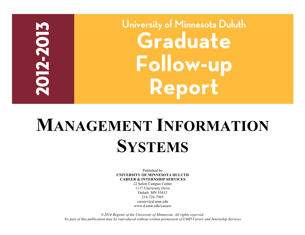Management Information Systems (Bachelor of Business Administration)