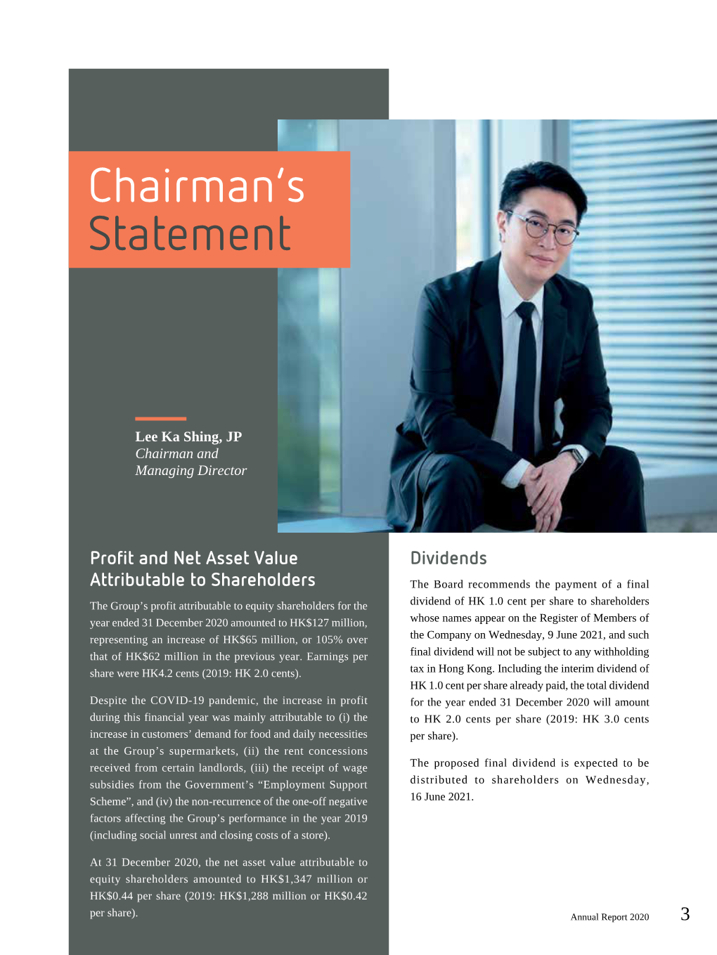 Chairman's Statement
