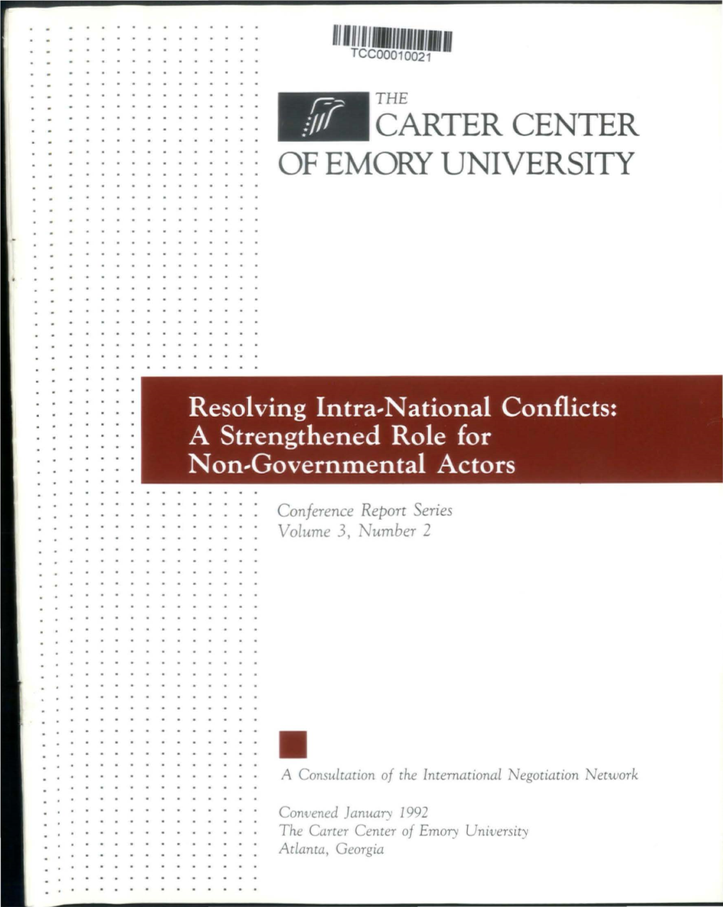 Resolving Intra-National Conflicts